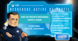 Annonce CDI : CP MOA / MOE Supply Chain - ERP - H/F